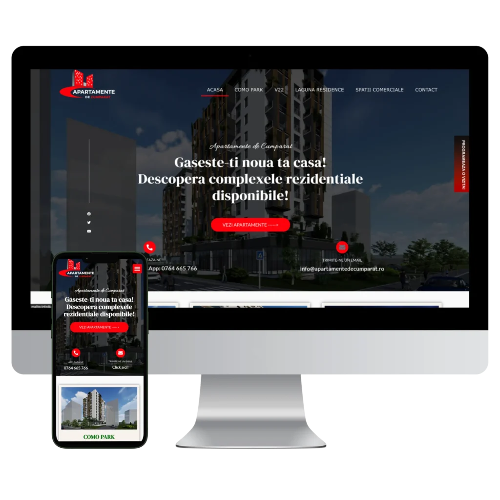 creare site de prezentare, pret site de prezentare, website de prezentare, site web prezentare