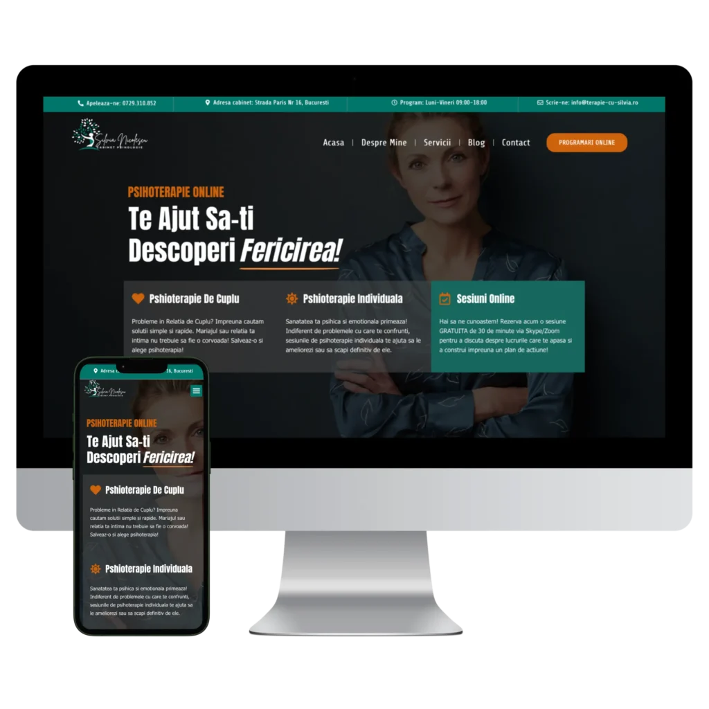 creare site de prezentare, pret site de prezentare, website de prezentare, site web prezentare